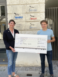 Spendenübergabe an NABU – Naturschutzbund Deutschland e. V.