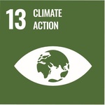 UN SDG Goal 13: Climate Action icon.