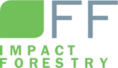 Green "OFF Impact Forestry" logo with tree symbol.