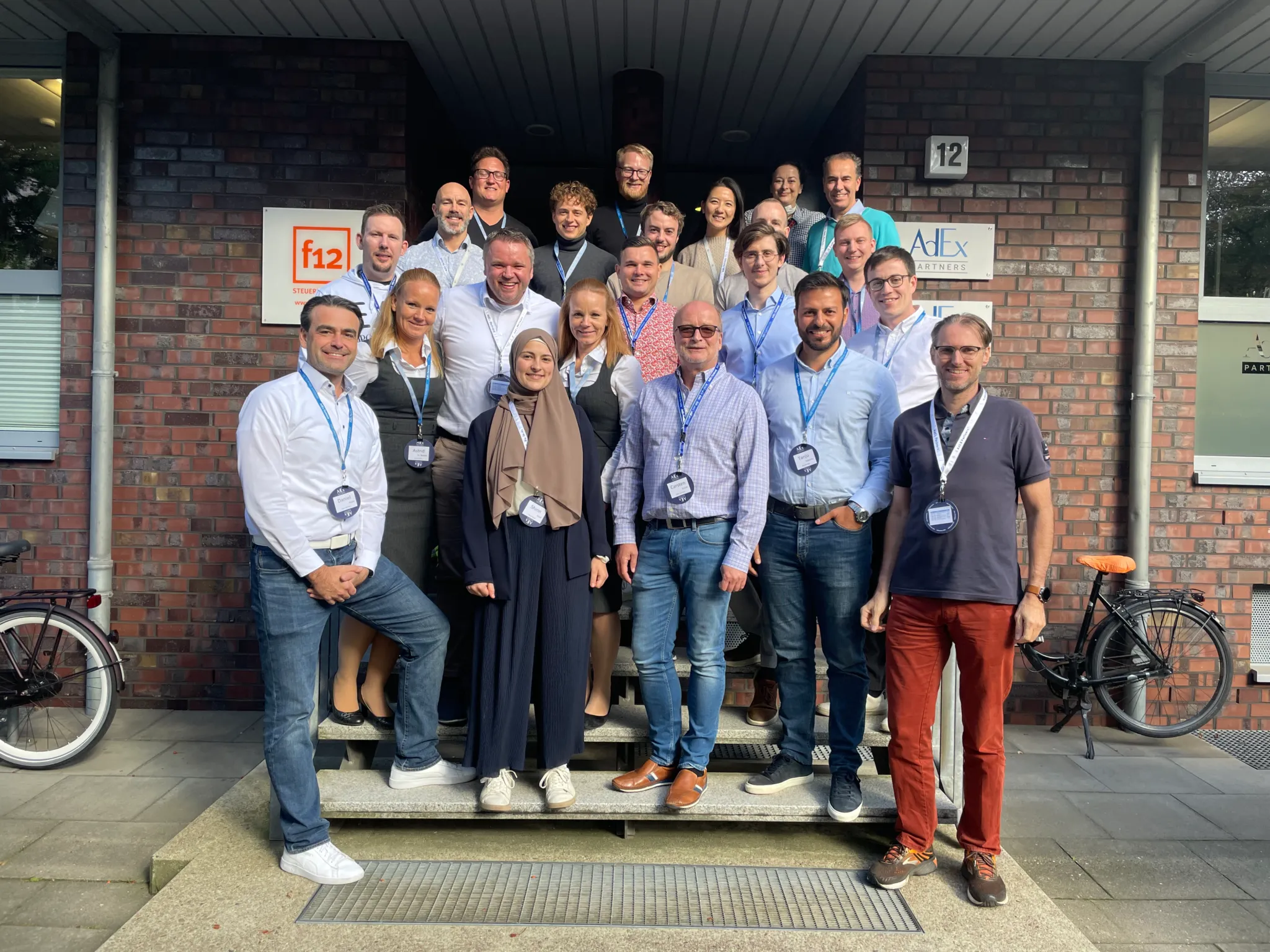 Participants of the AdEx Partners Digital Bootcamp 2022 in a group photo