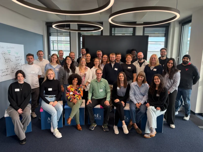 Gruppenfoto der Teilnehmenden beim 10. AdEx Partners Digital Bootcamp in München