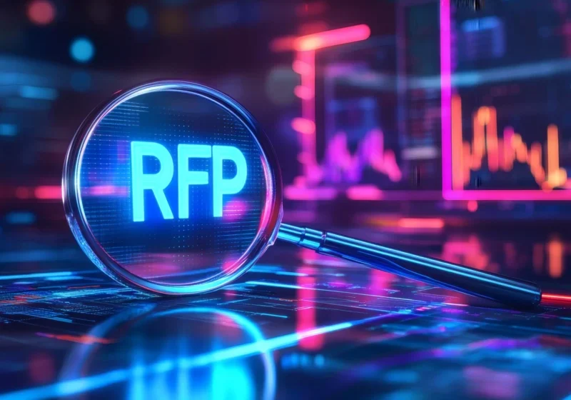 AI-supported vendor evaluation transforming RFP overload into structured decision clarity